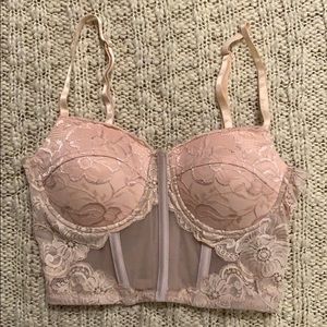 Lace Bustier Top